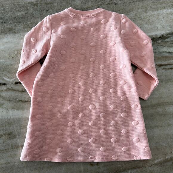 H&M Pink Raised Dot Shift Dress, Toddler Girl 2–3 - Picture 8 of 8
